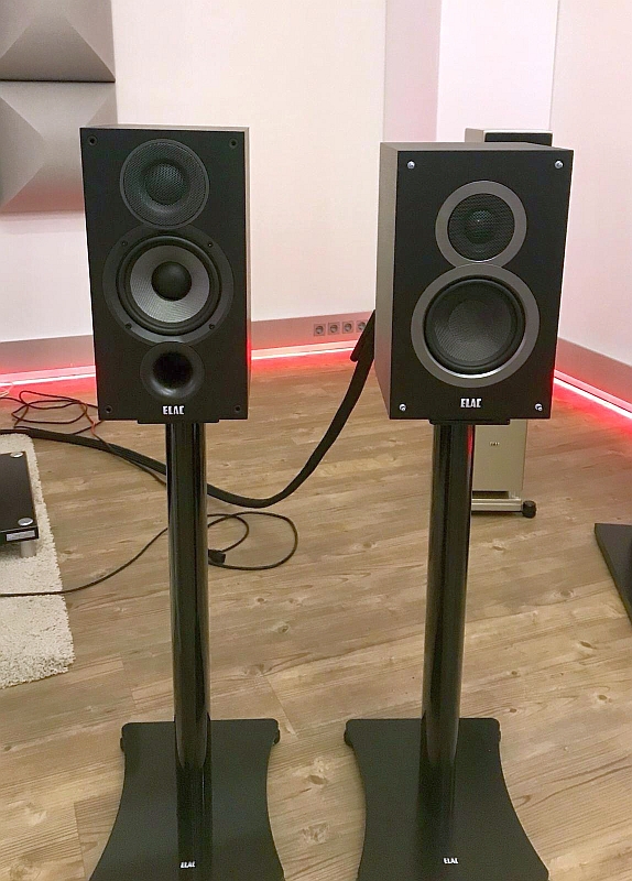 Diffusori Stereo Alta Fedeltà Altoparlanti ELAC Debut B5.3 - Monitor Da Scaffale Hi-Fi Altoparlanti Design Elegante