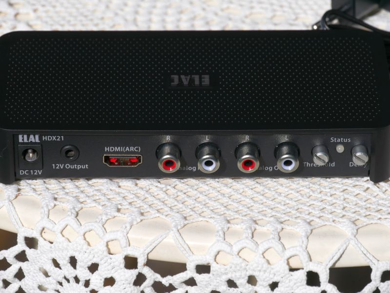 ELAC HDX21 Anschlussfelder