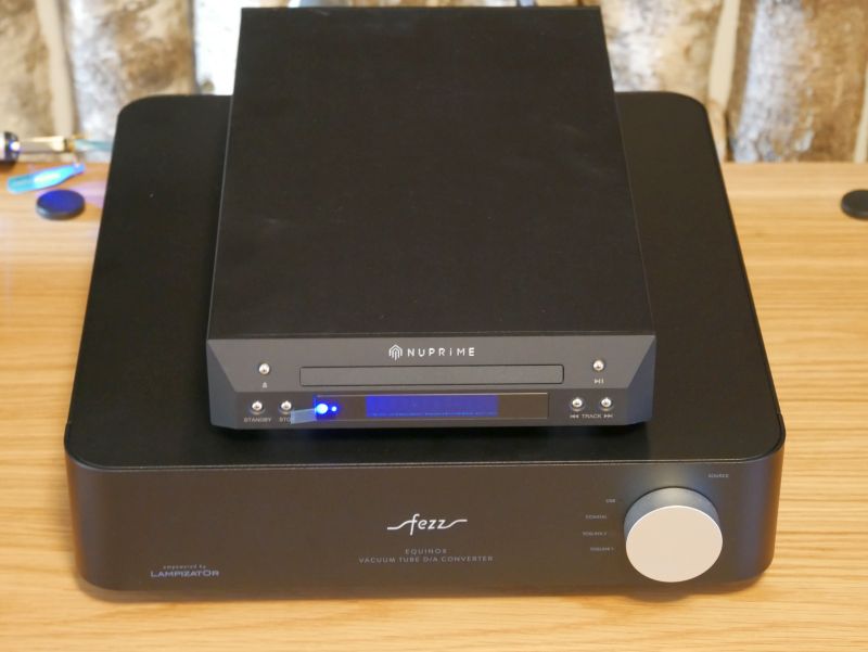 Fezz Equinox Analogausgang mit Nuprime CDT 10 Fezz Equinox Analogausgang mit Nuprime CDT 10