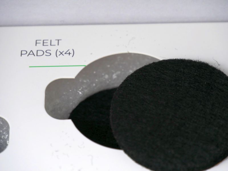 Gaia III neo dark chrome Filzgleiter Gaia III neo dark chrome Filzgleiter