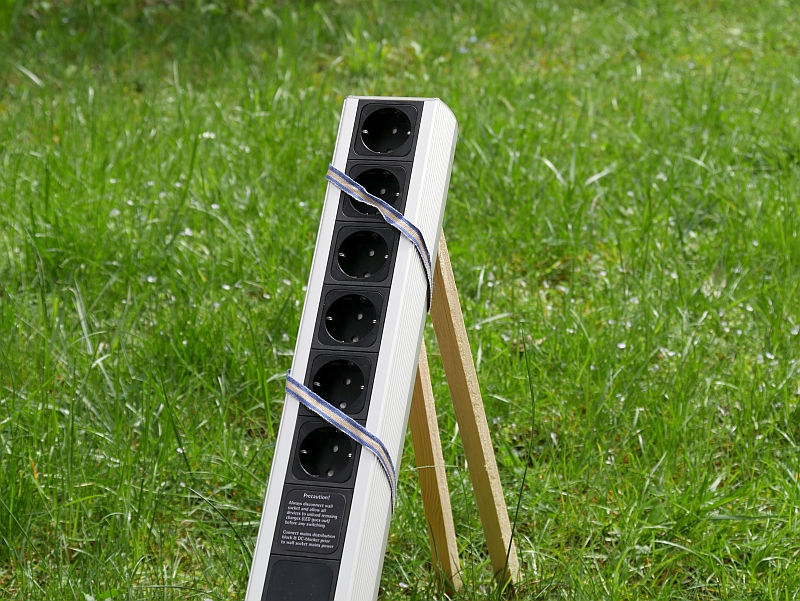 Maibaum 2020 mit DC Blocker mit Schwaiberl