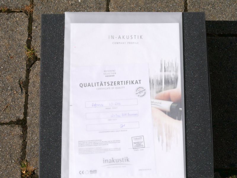 inakustik LS 603 Referenz Verpackung