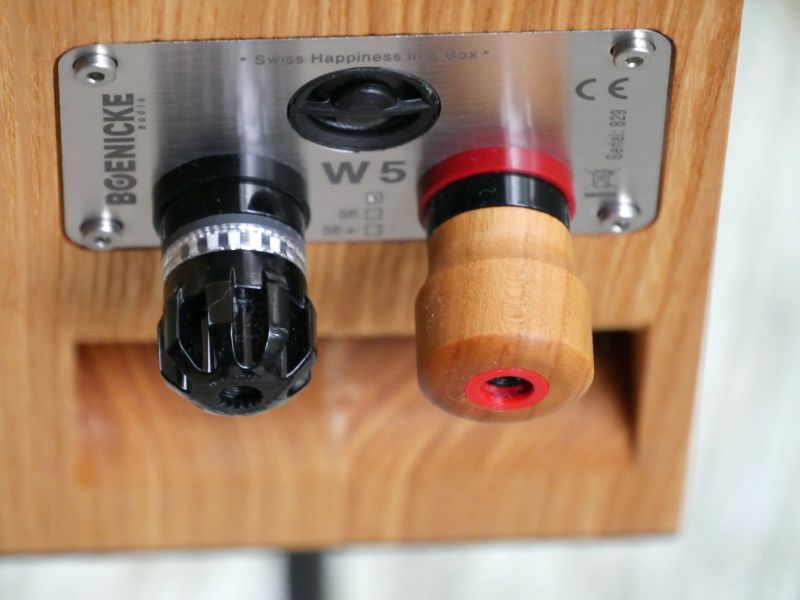 Tuning Schraubklemme WBT 07 an W5 von oben